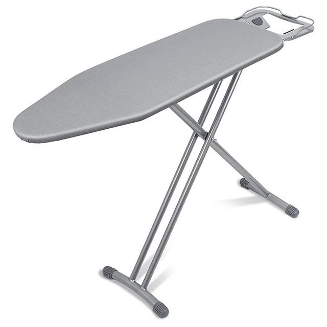 Duwee 12"x36" Ironing Board with Heat Resistant Cover and Thicken Felt Pad, Heavy Sturdy Legs