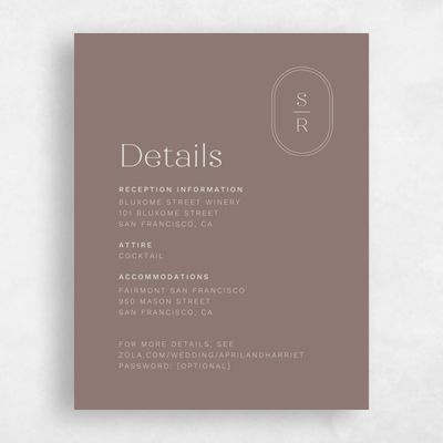 Taupe, Brown Wedding Enclosure - Bridgetown