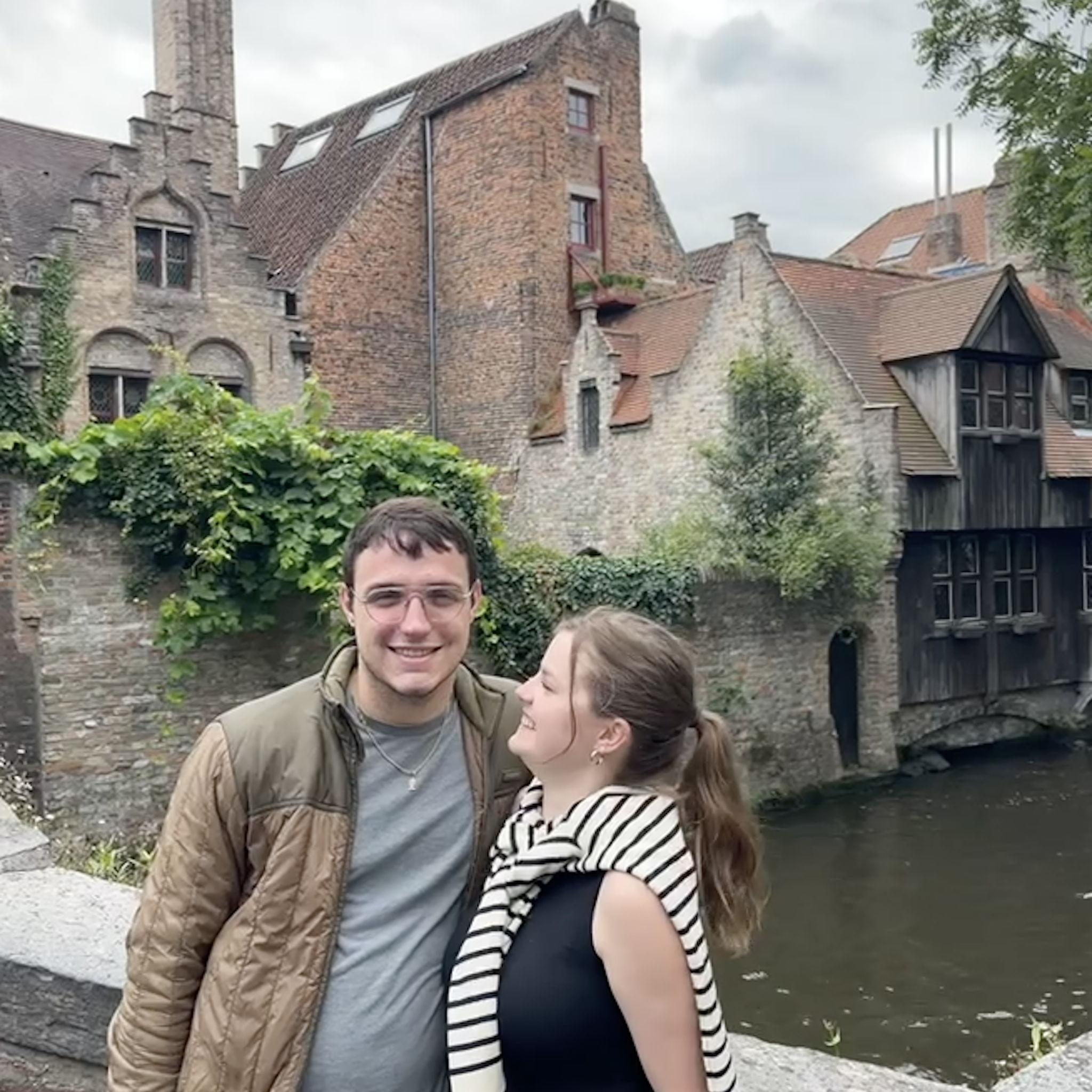 Our first international trip visit the dutch cousins together. This is where Eli took care of a very sick Zoe post visit to the Ann Frank house- bad clams :(