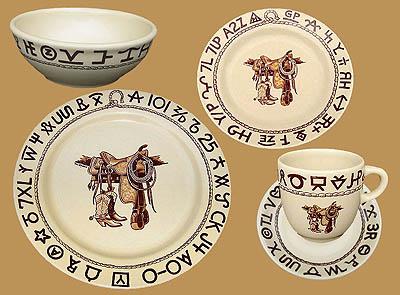 Boots & Saddle Place Setting, 5 pcs.