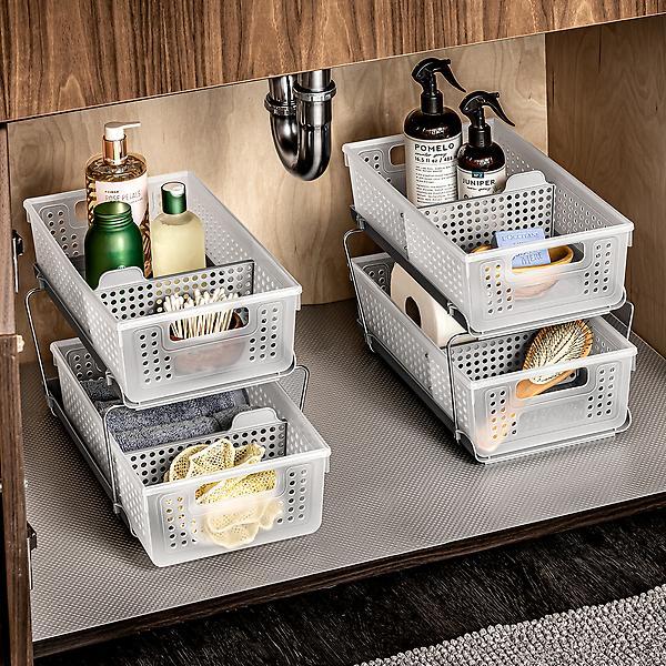 madesmart Frost 2-Tier Organizer