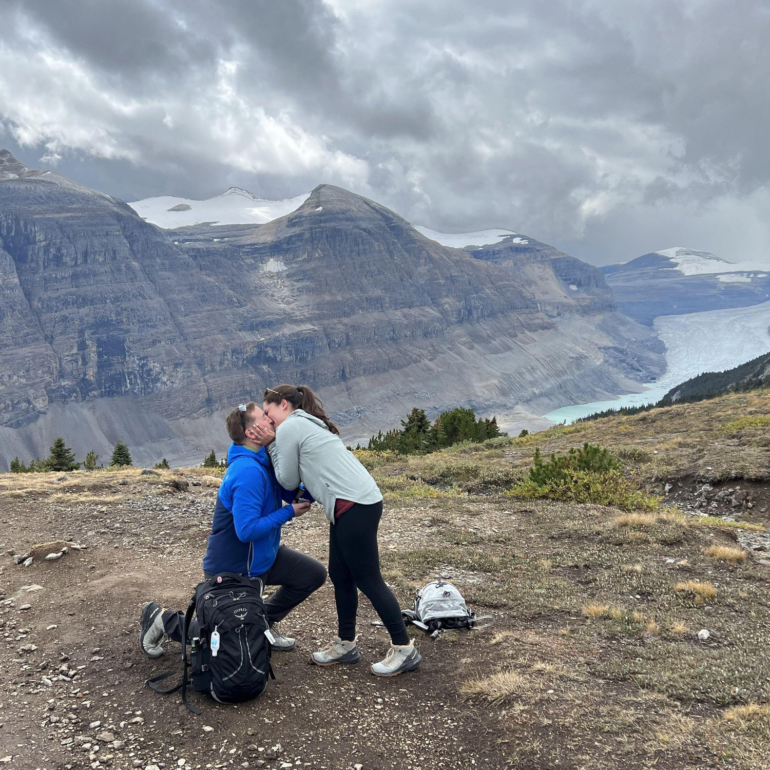 A dream engagement in Banff, Canada
