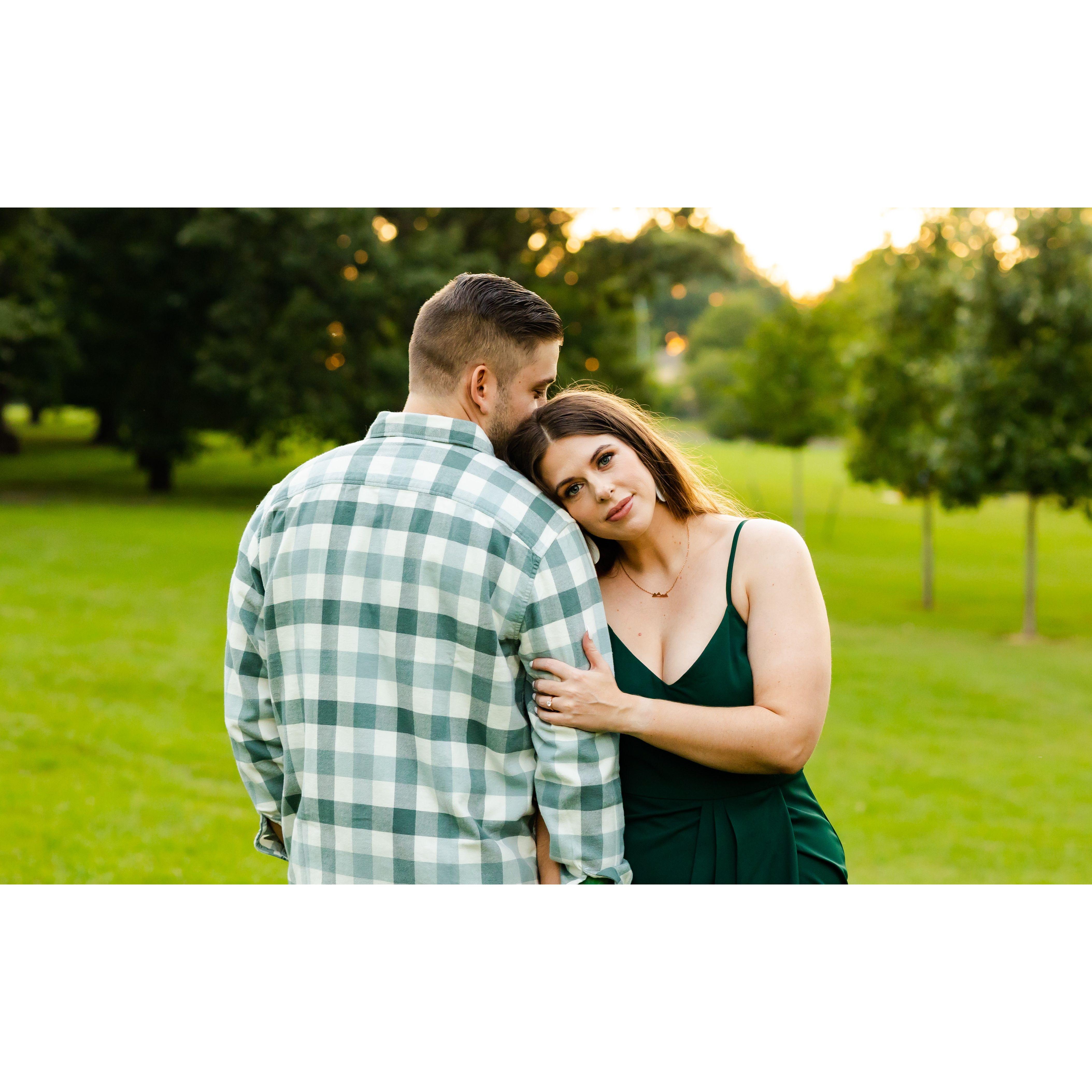 Engagement Photos at Loose Park.