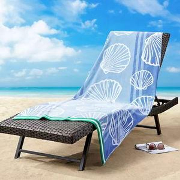 Oversized Beach Towels- Tossed Shells