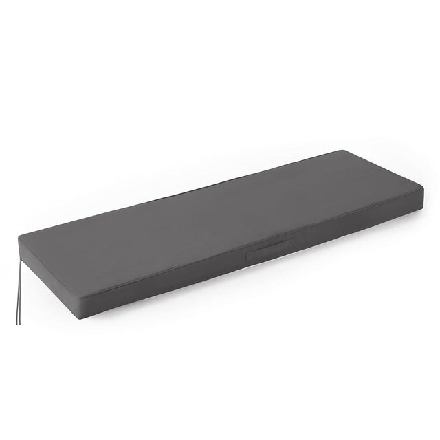 IPYNBAP Bench Cushions for Outdoor Furniture, 42x18x3 Inch, Waterproof＆Fade Resistant Outdoor Bench Cushion, Patio Bench Cushion, Patio Furniture Cushion, Outdoor Chair Cushions, Dark Grey