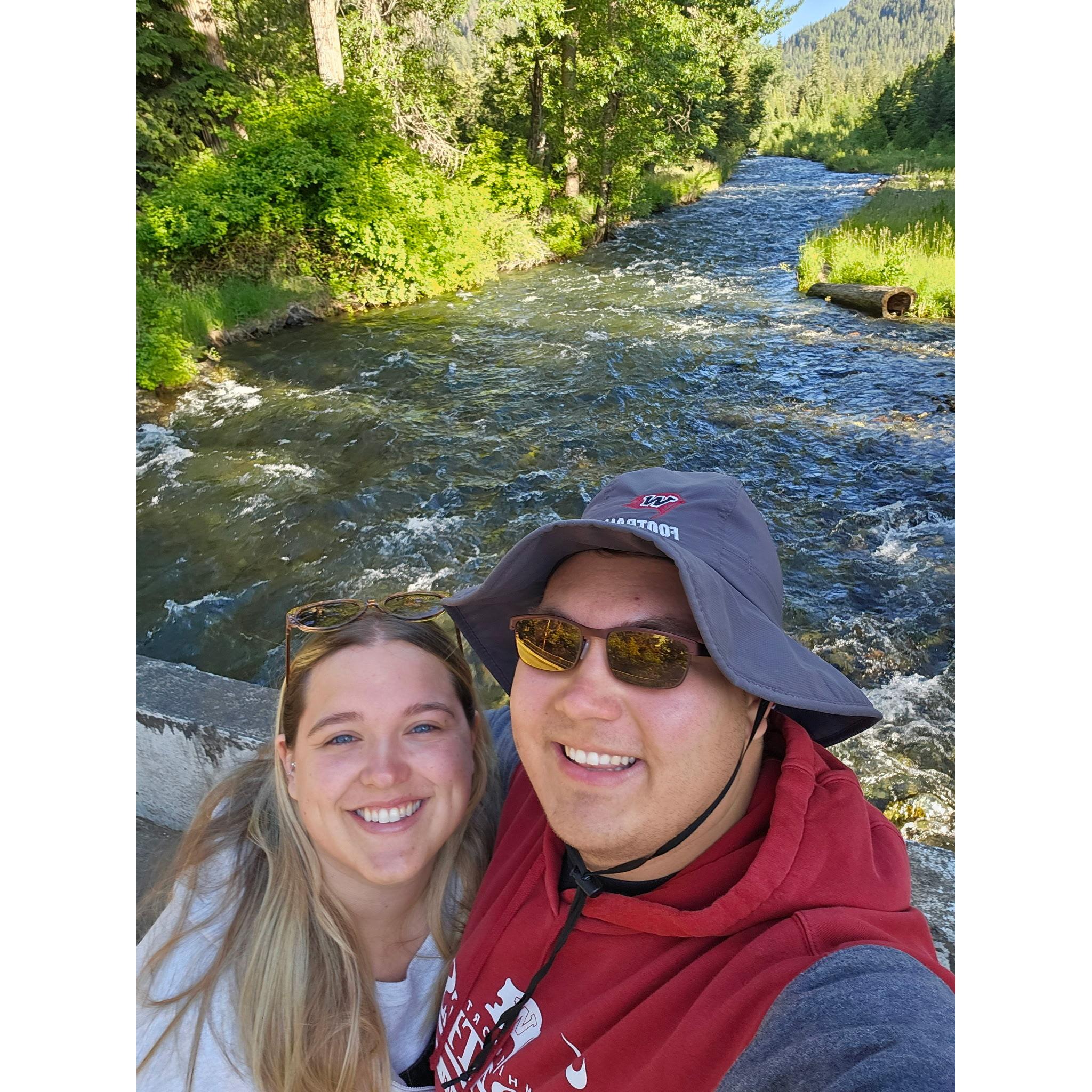 Our first camping trip together