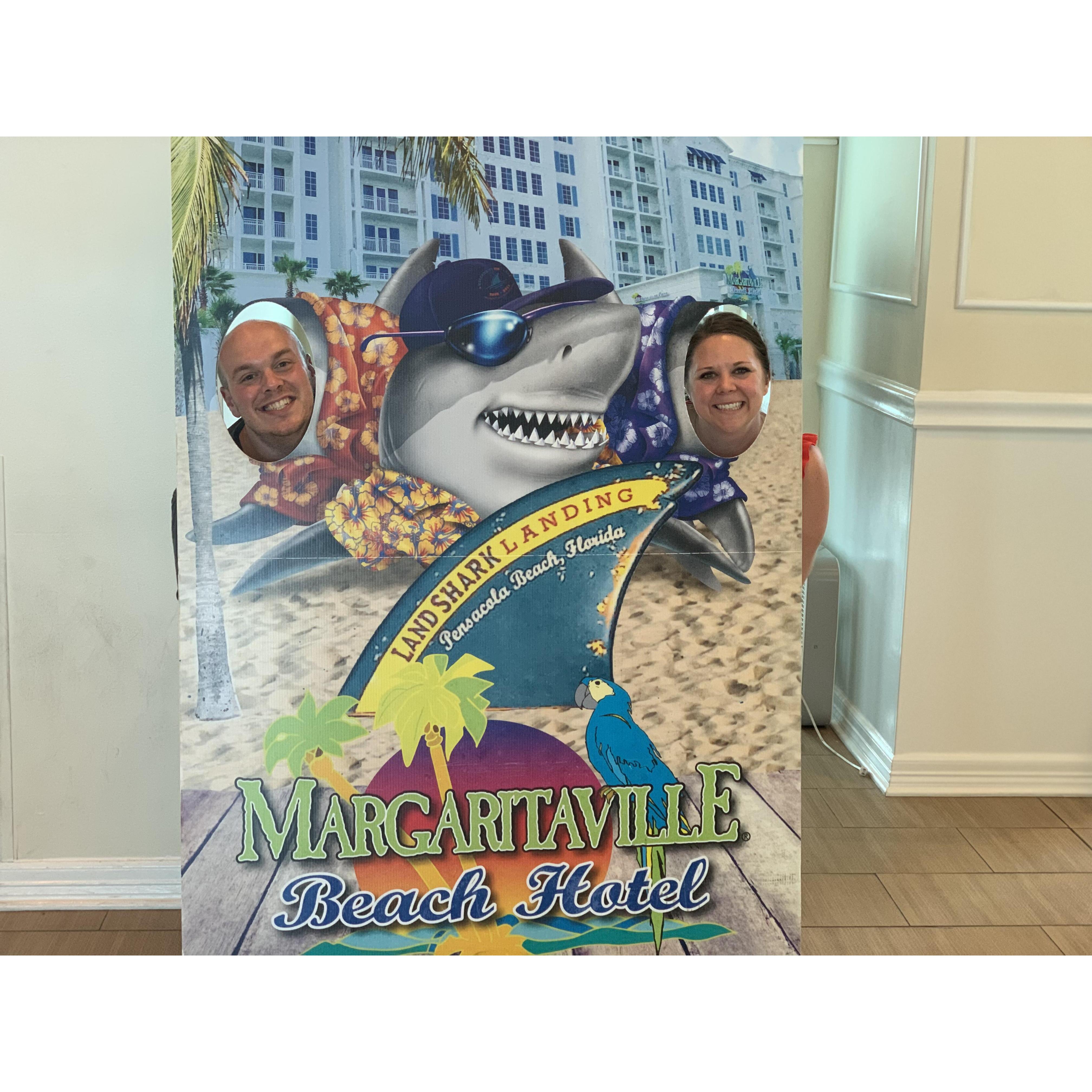 Our "vetting trip" to make sure we weren't making a huge mistake! Also when we picked our wedding venue! Pensacola, FL (August 2019)
