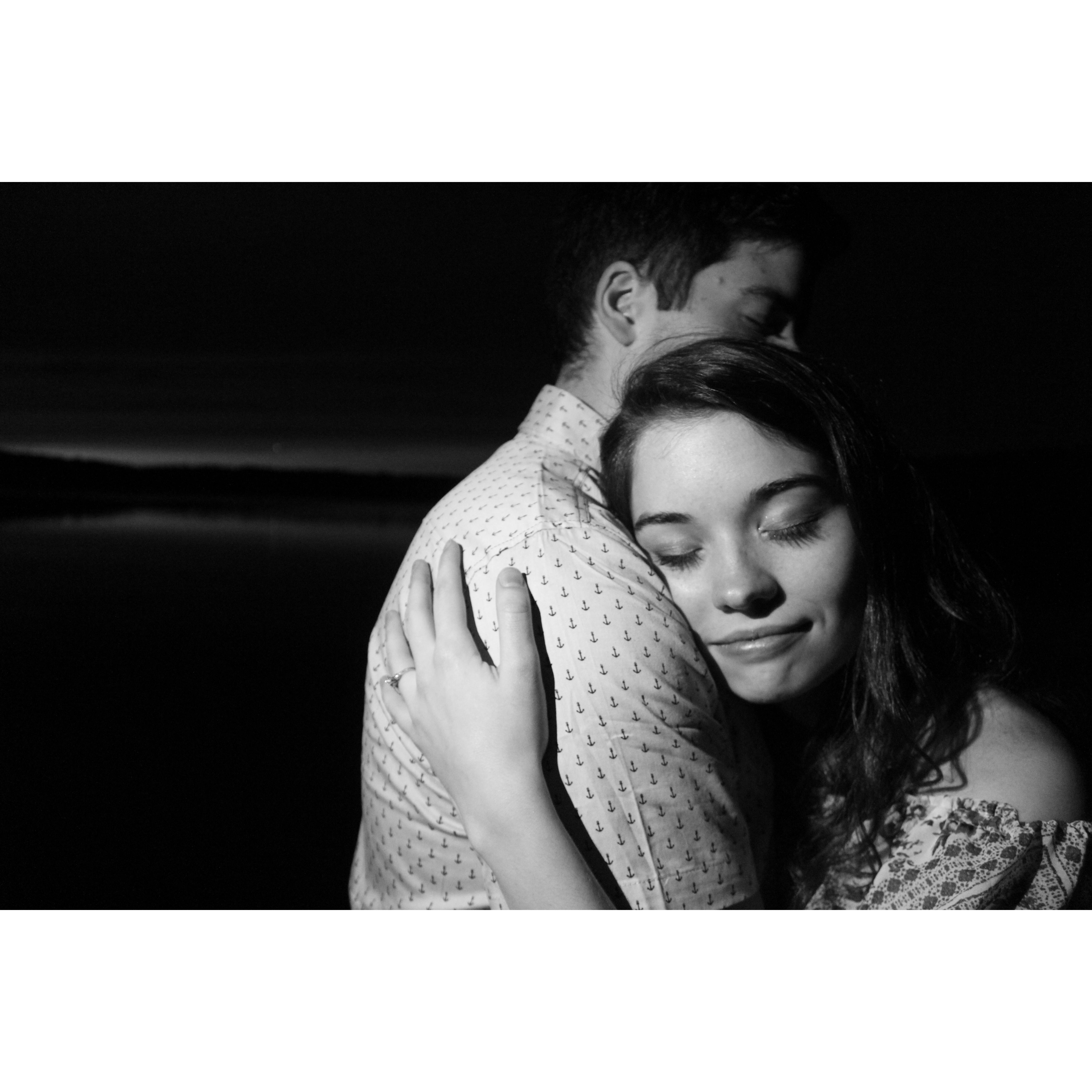 Engagement shoot taken by Ashely Funes.