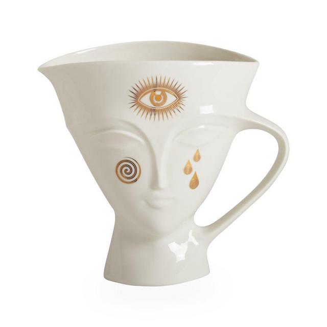 Gilded Giuliette Pitcher