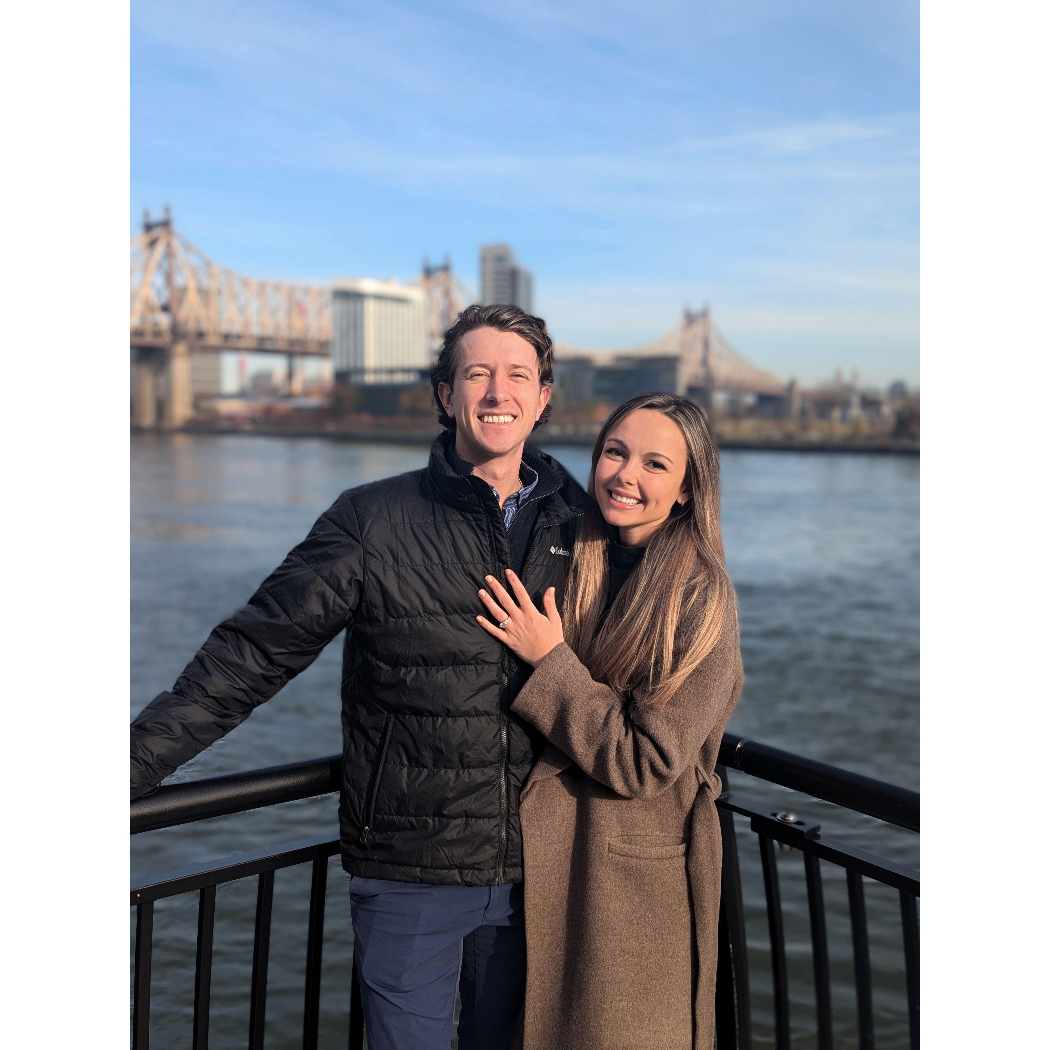 After our engagement in NYC!