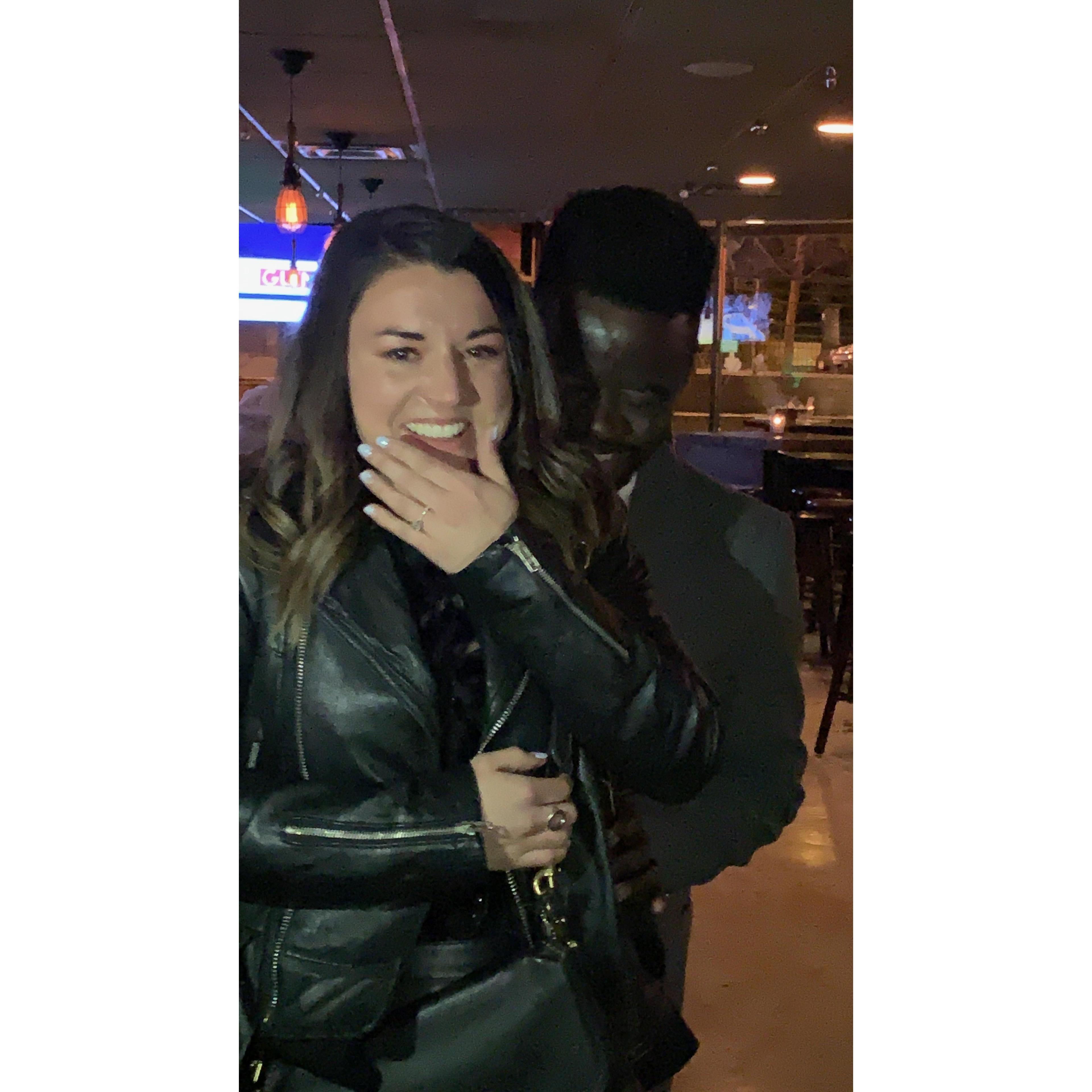 Surprise engagement party!
