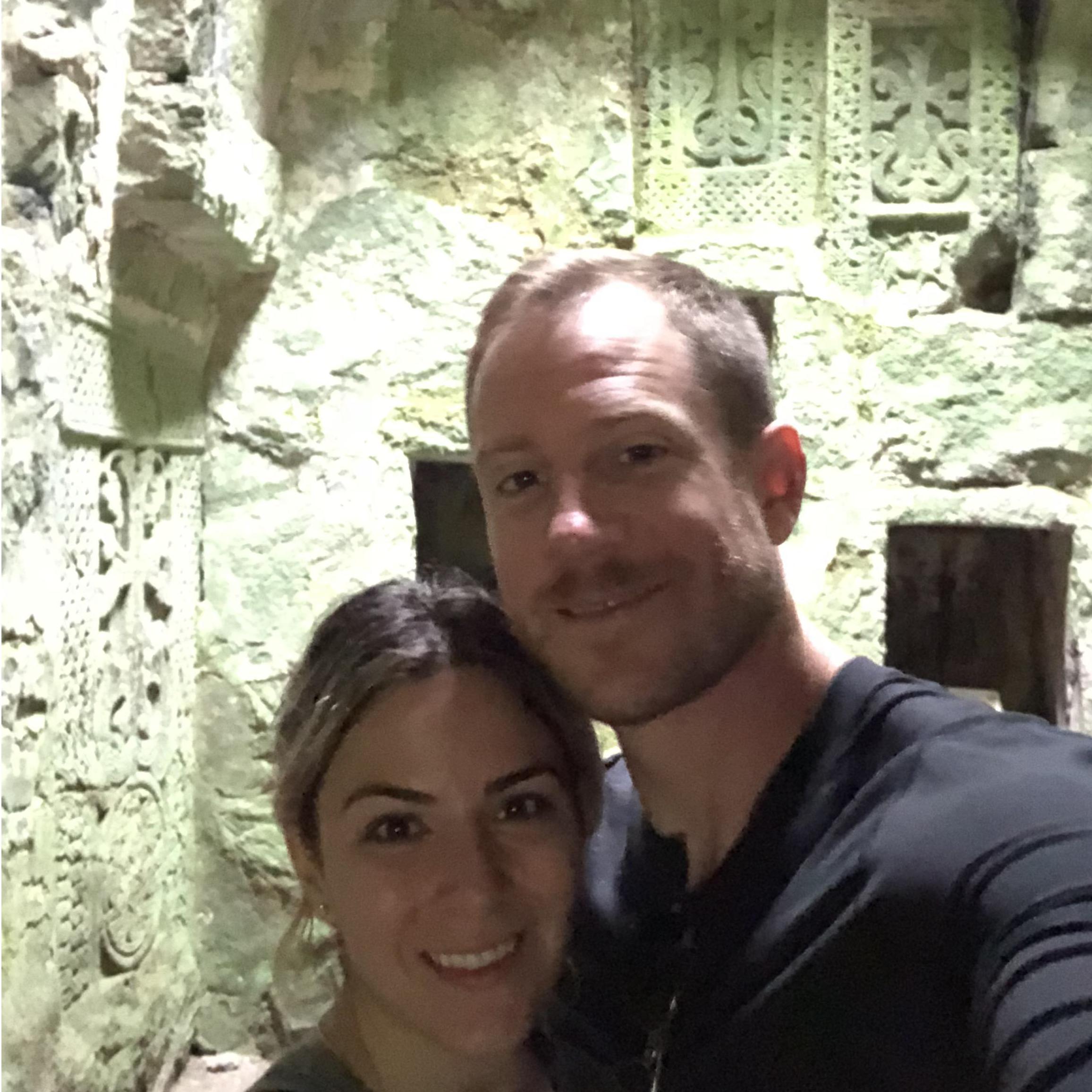 First and very special trip to Armenia! Fun fact: the prongs on Nishe's engagement ring are designed after the khachkars (cross stones) in this 13th century monastery in Dilijan.