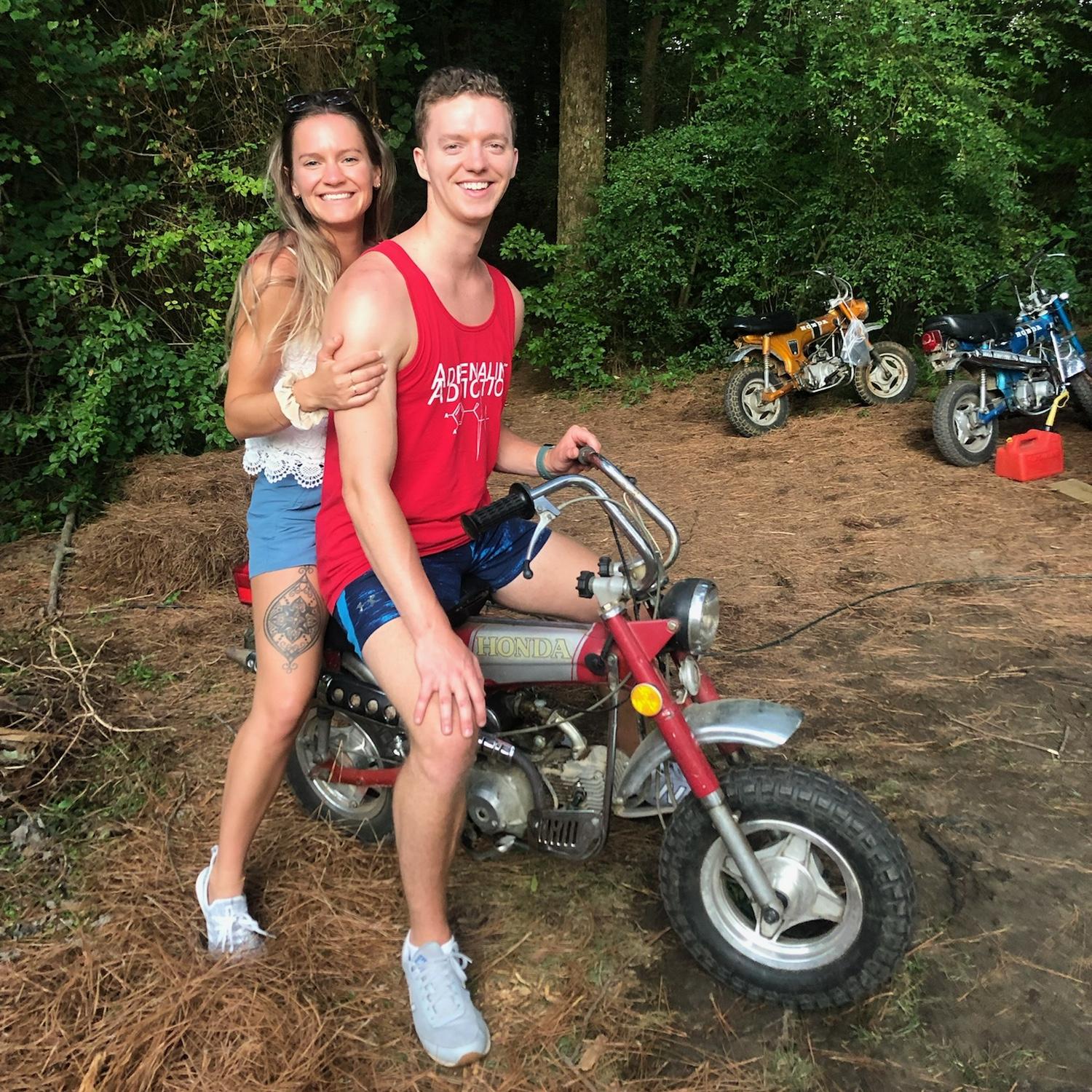 Dirt bike ridin’ in Wake Forest !