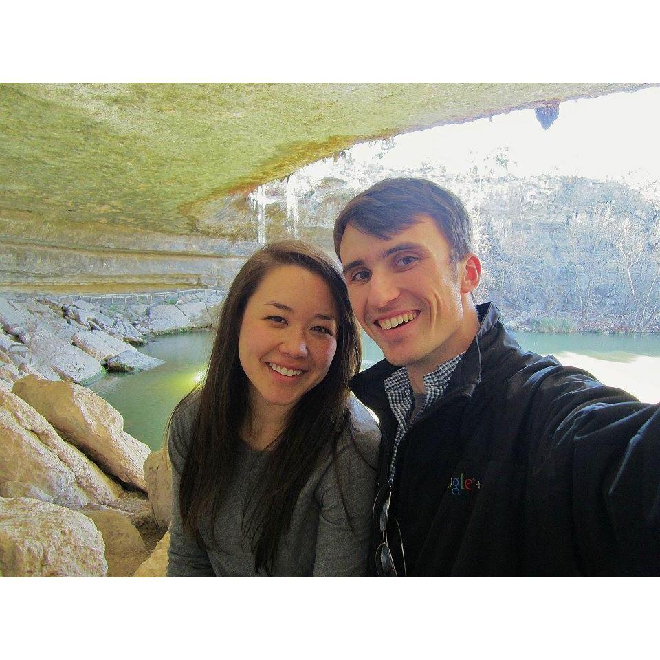 One of our first roadtrips in Texas - visited Hamilton's Pool, Mar 2012