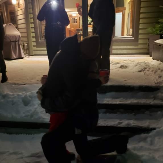 December 30, 2019 - The moment he asked.