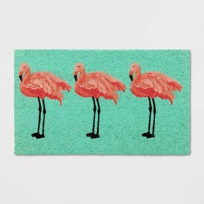 18"X30" Flamingo Tufted Doormat - Sun Squad™
