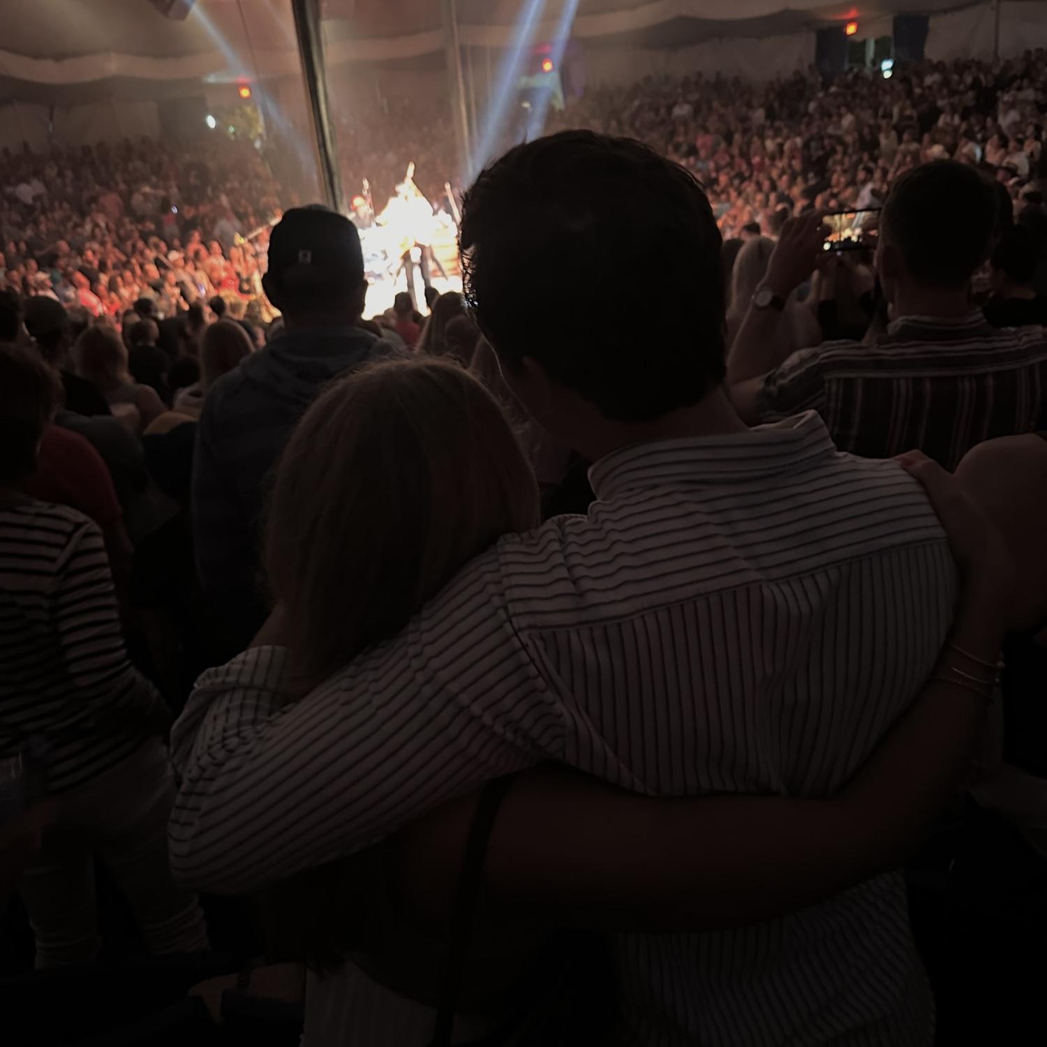 One of our favorite concert spots- the melody tent
