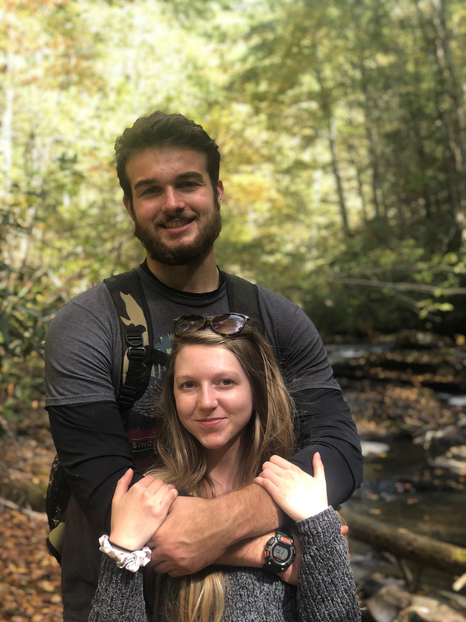 Catch us always going on hikes or camping.