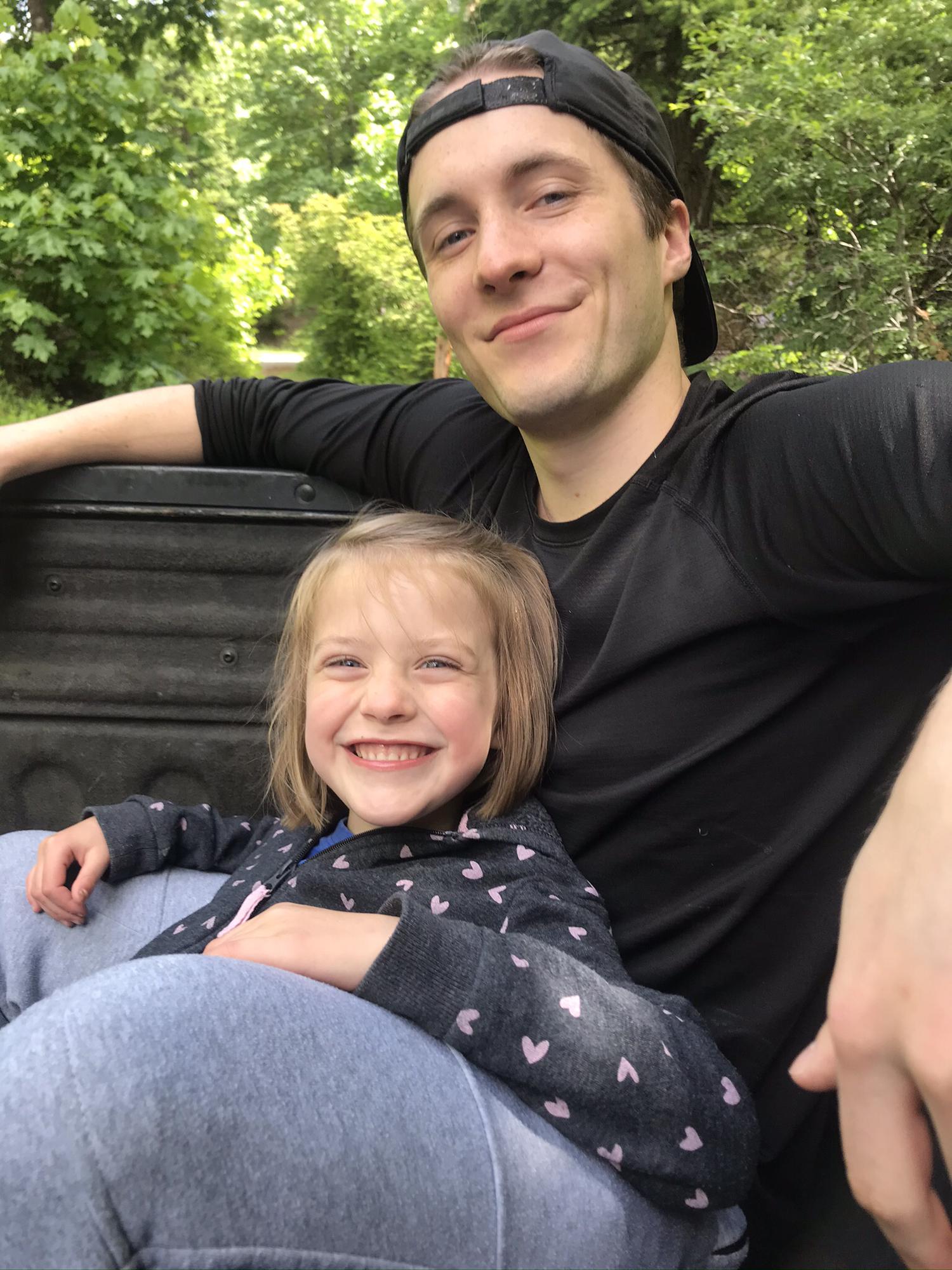 Eli and his little sister, Lauren