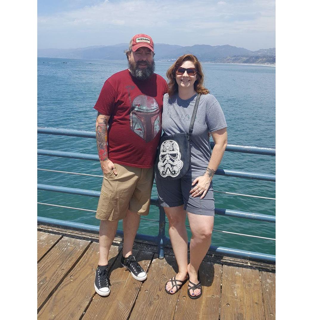 Explored the Santa Monica pier.