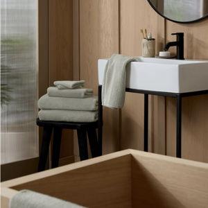 Soft Rib Towels (Sage) - Hand Towel / Sage