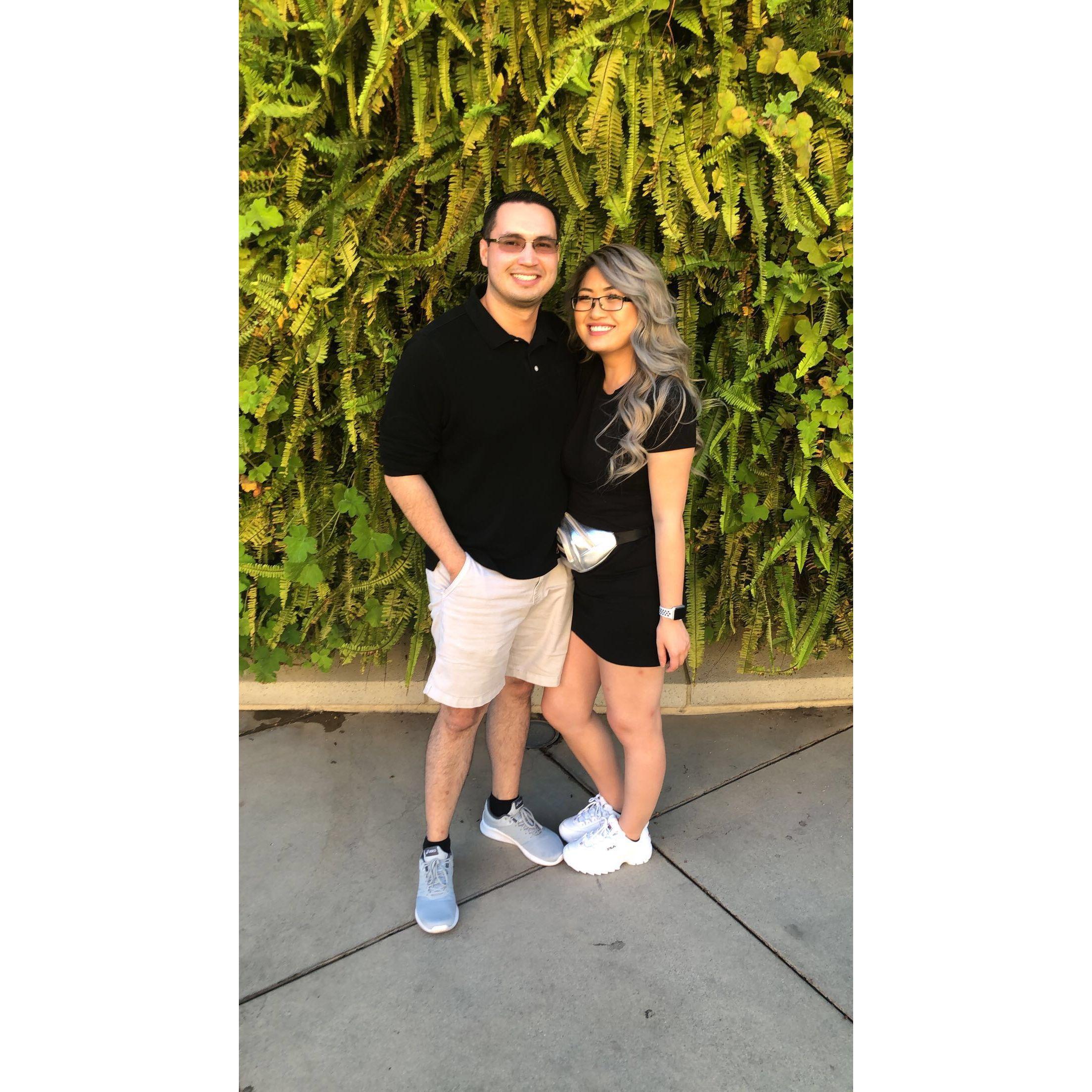 One of our very first concerts together.