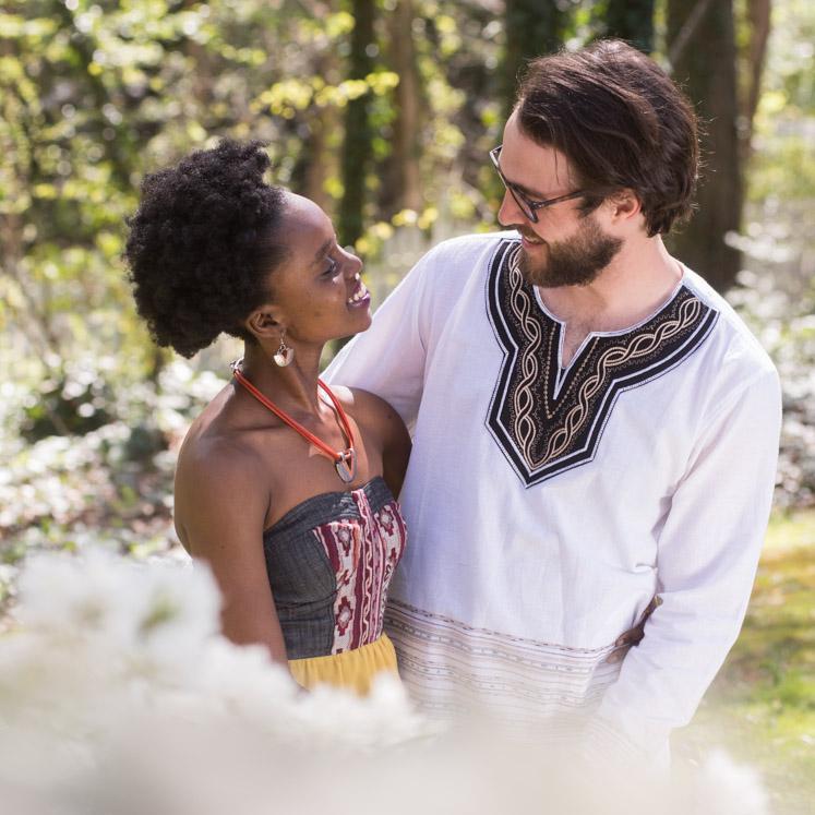 At family photo-shoot in Roswell, GA! In March 2016, Irene's family traveled from Kenya to visit.  One of  the items on the agenda was a photo shoot in African attire. This is one of the pics taken .