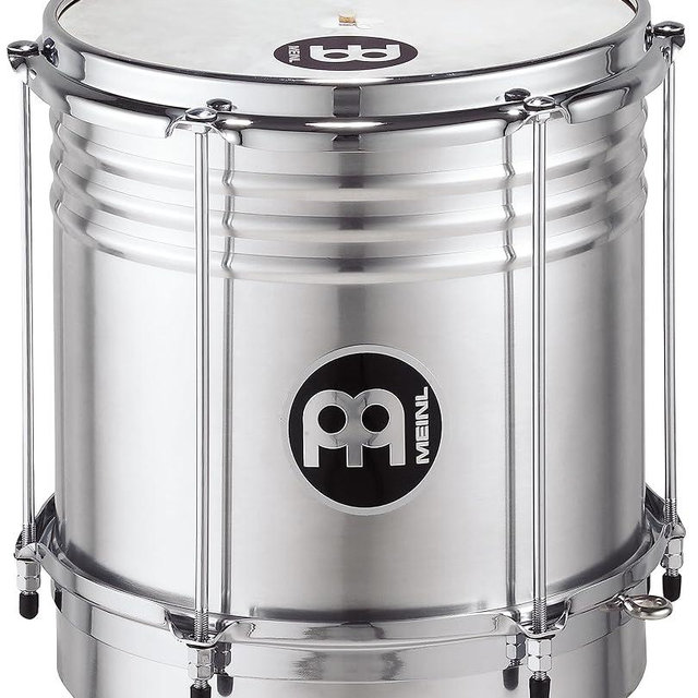 Meinl Percussion 10" Cuica with Aluminum Shell and Bamboo Shaft, Perfect for Samba Music-NOT Made in China-Tunable Goat Skin Head, 2-Year Warranty, (QW10)