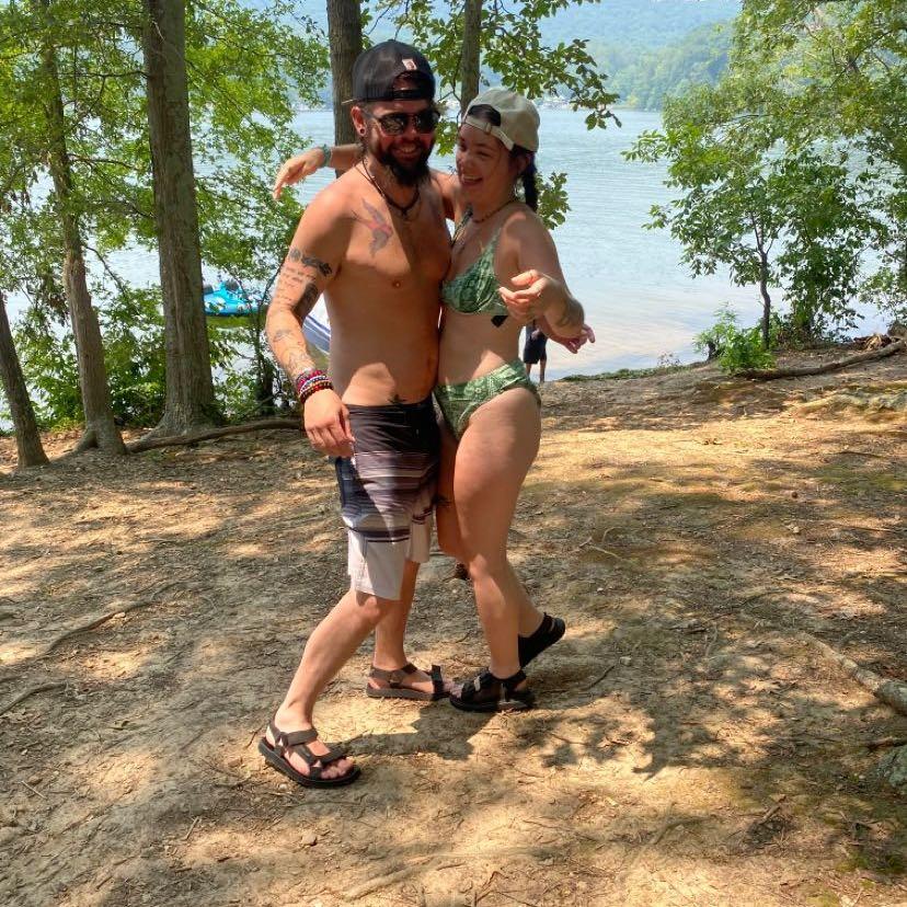 At lake Guntersville with our friends