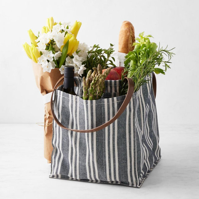 Patterned Market Tote