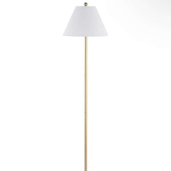 SAFAVIEH Hallie Contemporary Gold 68-inch Floor Lamp