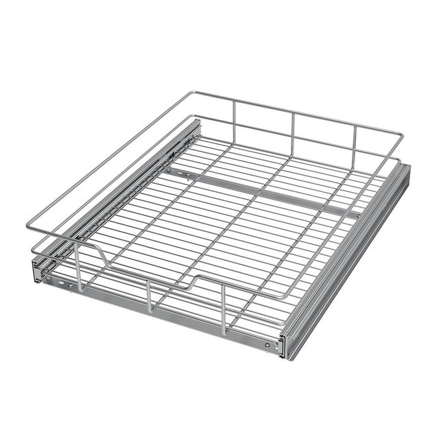 Pull Out Cabinet Organizer 20" W X 22" D, Slide Out Drawers For Kitchen Organizers and Storage, Pull Out Drawers For Cabinets Capacity Heavy Duty Caddy, Cabinet Shelves Chrome-Plated, Bathroom Pantry