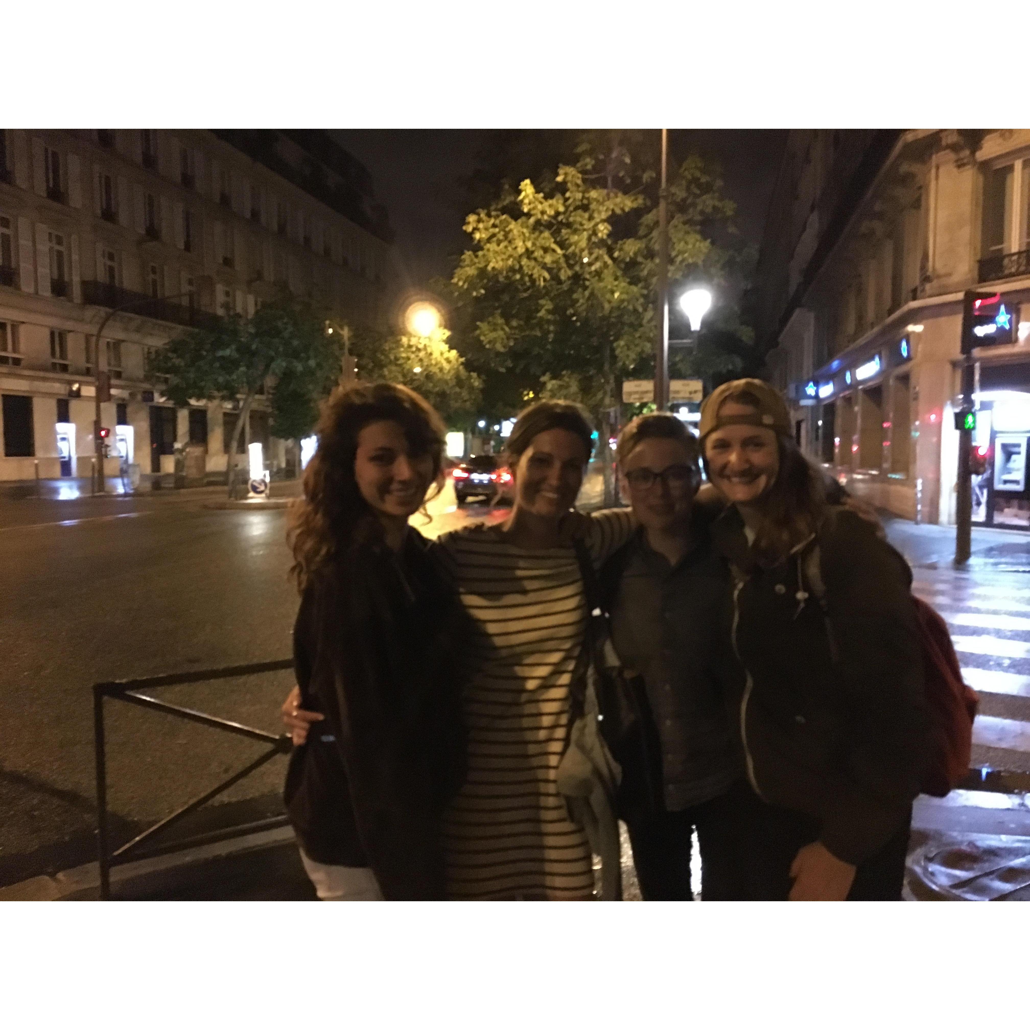 Kathleen & Sarah & Hana meet up in France!