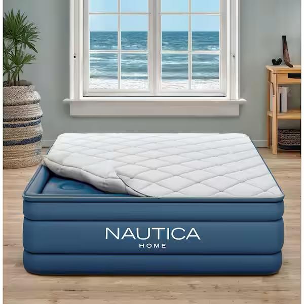 Nautica Cloud Supreme 20 in. Queen Zip-Off Pillowtop Air Mattress