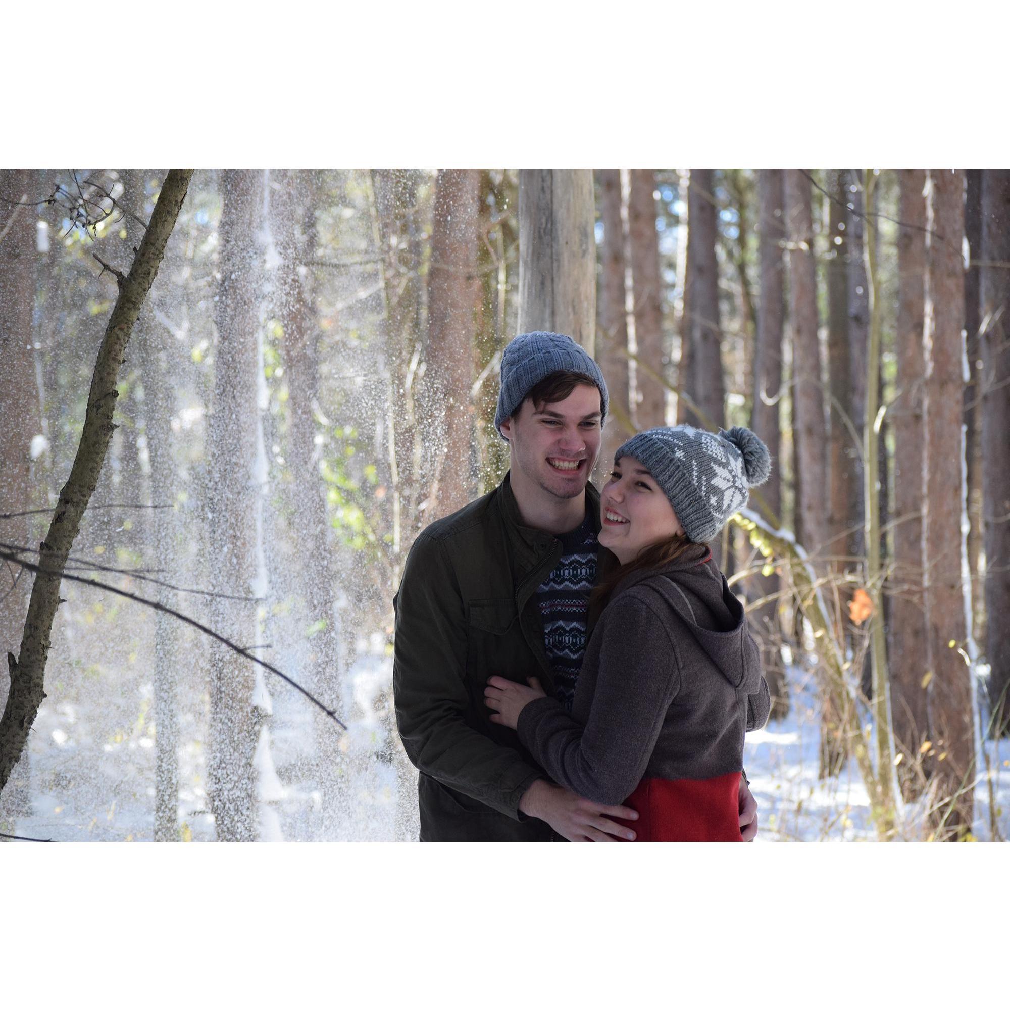 Snowy photos, Trumansburg, New York- 2016