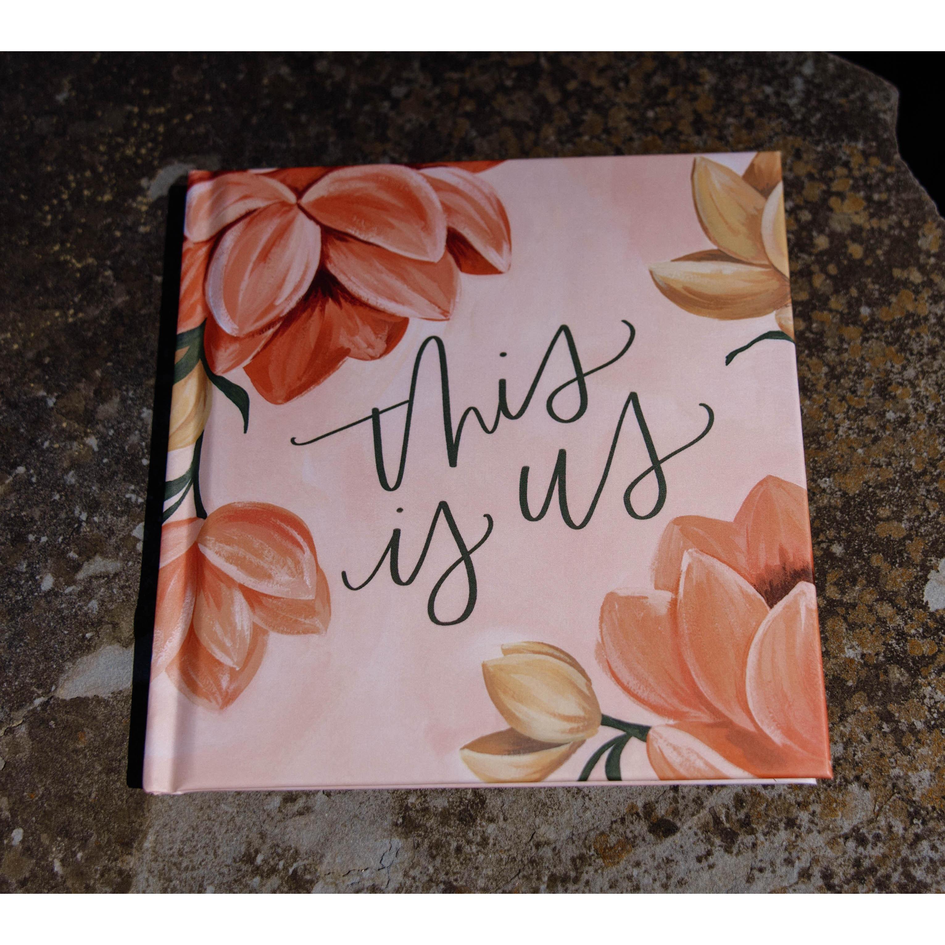 The book Parker made for the proposal! It is filled with pictures of us throughout our relationship!