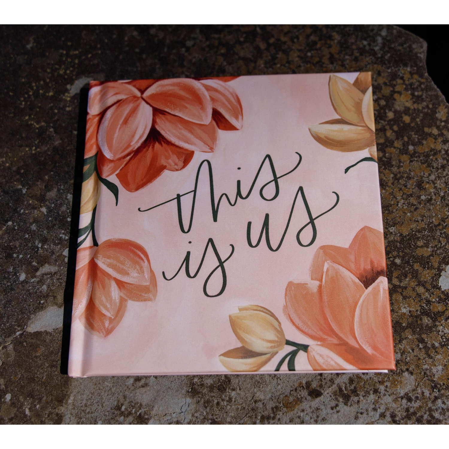 The book Parker made for the proposal! It is filled with pictures of us throughout our relationship!