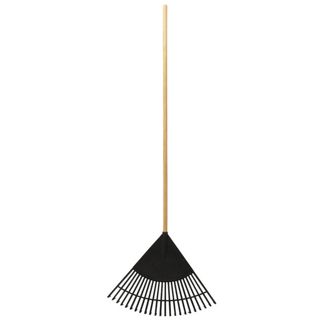 Emsco Resin Head Hardwood Handle 2.3" Leaf Rake