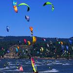 Swimming or Windsurfing on Hood River