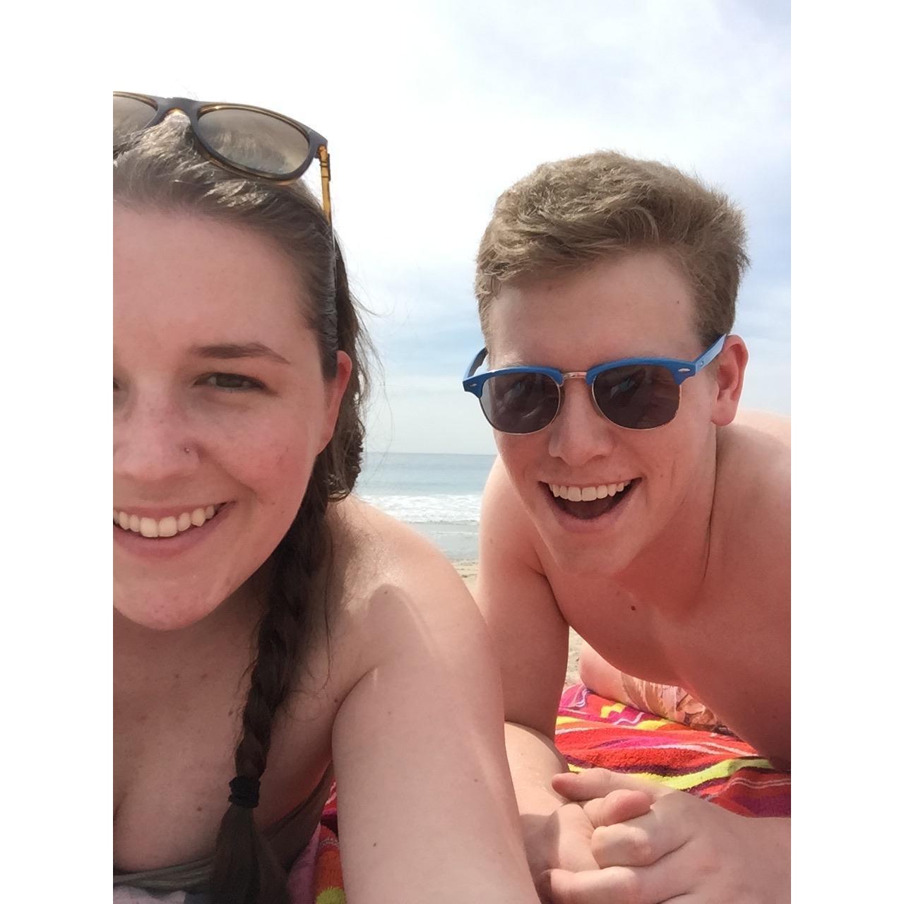 Our first trip to the west coast together!