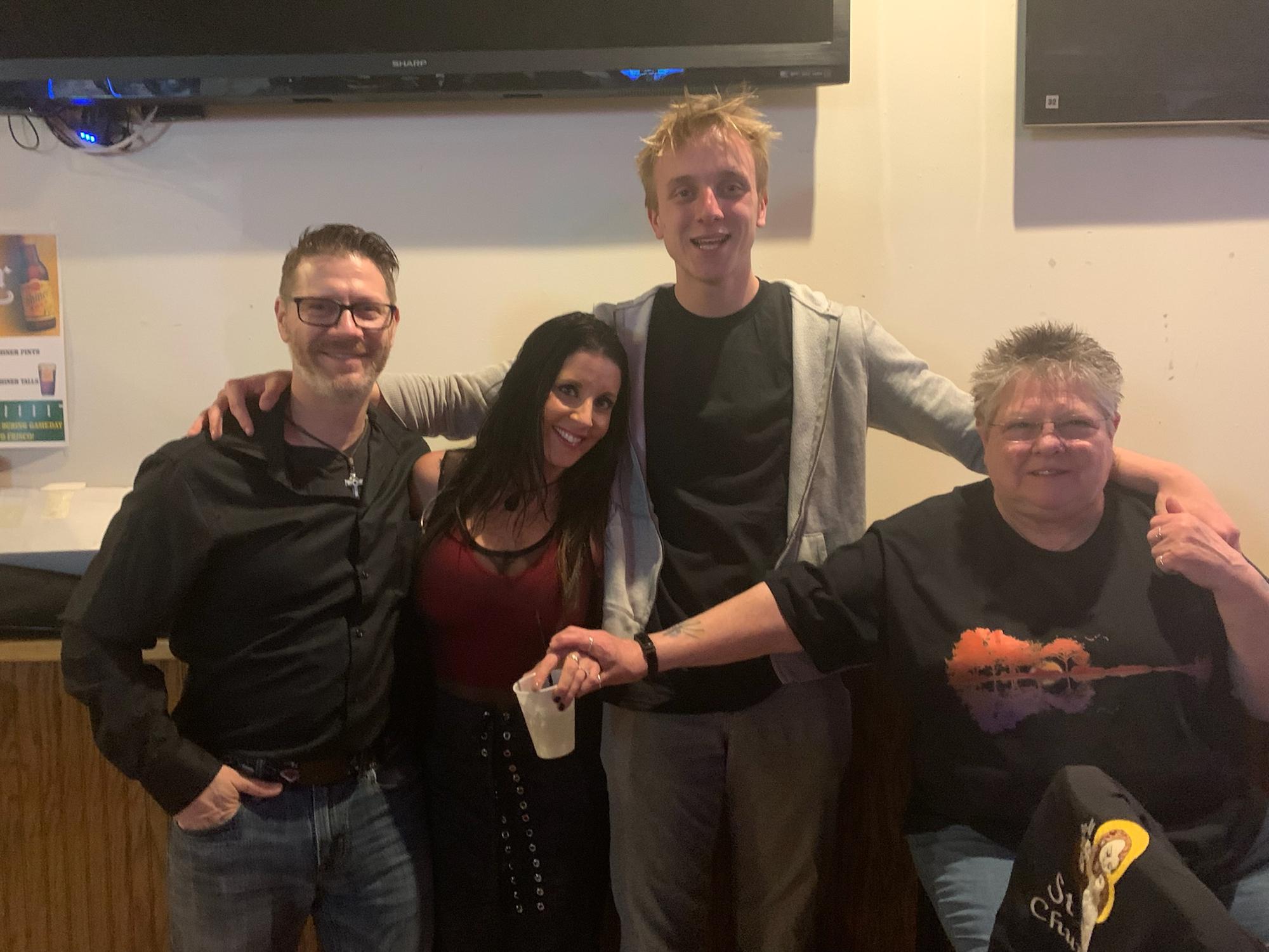 Kelly, Jamie, Ethan, and Sherry! Happy New Year!