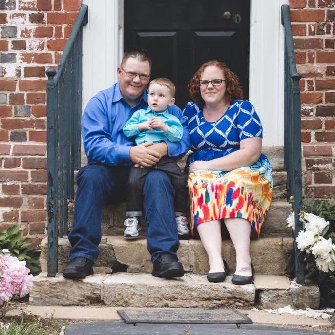 Our first professional family photo! May 2017
