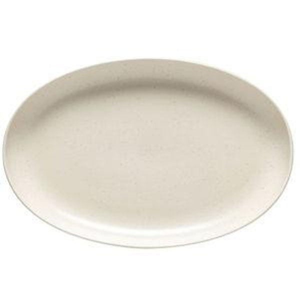 Large Oval Platter 50 Pacifica, Casafina by COSTA NOVA - Vanilla Beige