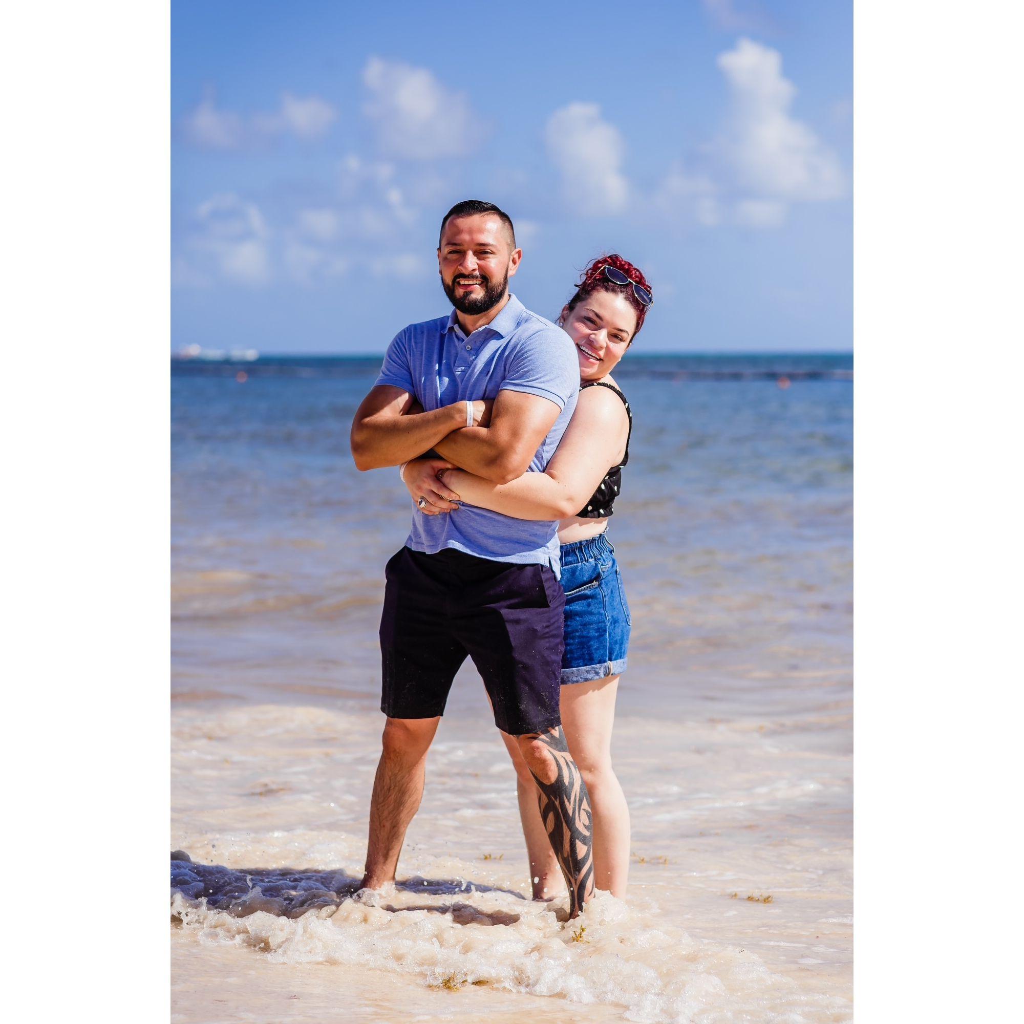 Our first international trip together to the Dominican Republic!