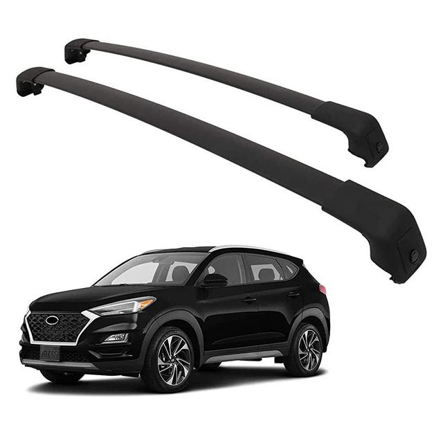 ANTS PART Roof Rack Cross Bars for 2016-2021 Hyundai Tucson Cross Rails Luggage Carrier Cargo Bar Black