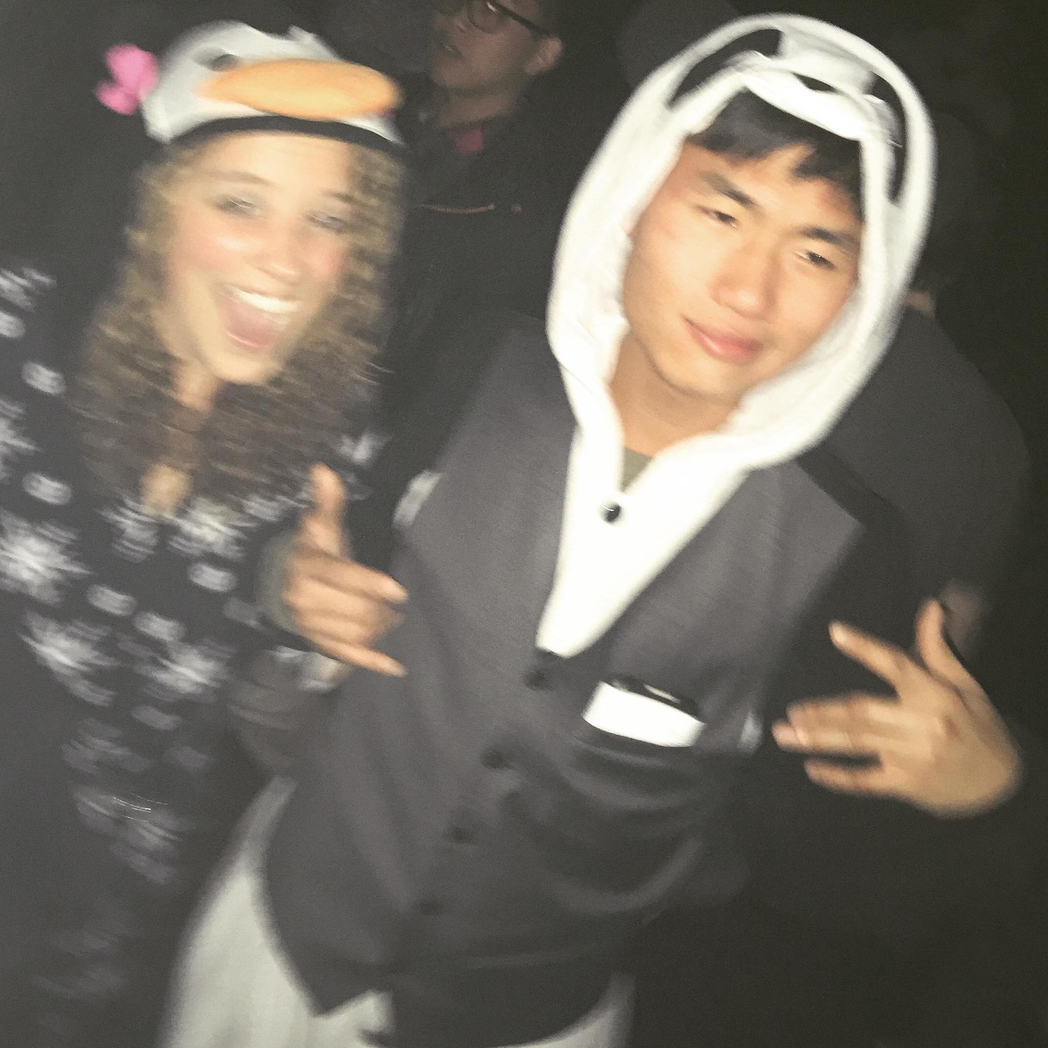 Clearly the coolest kids at the concert