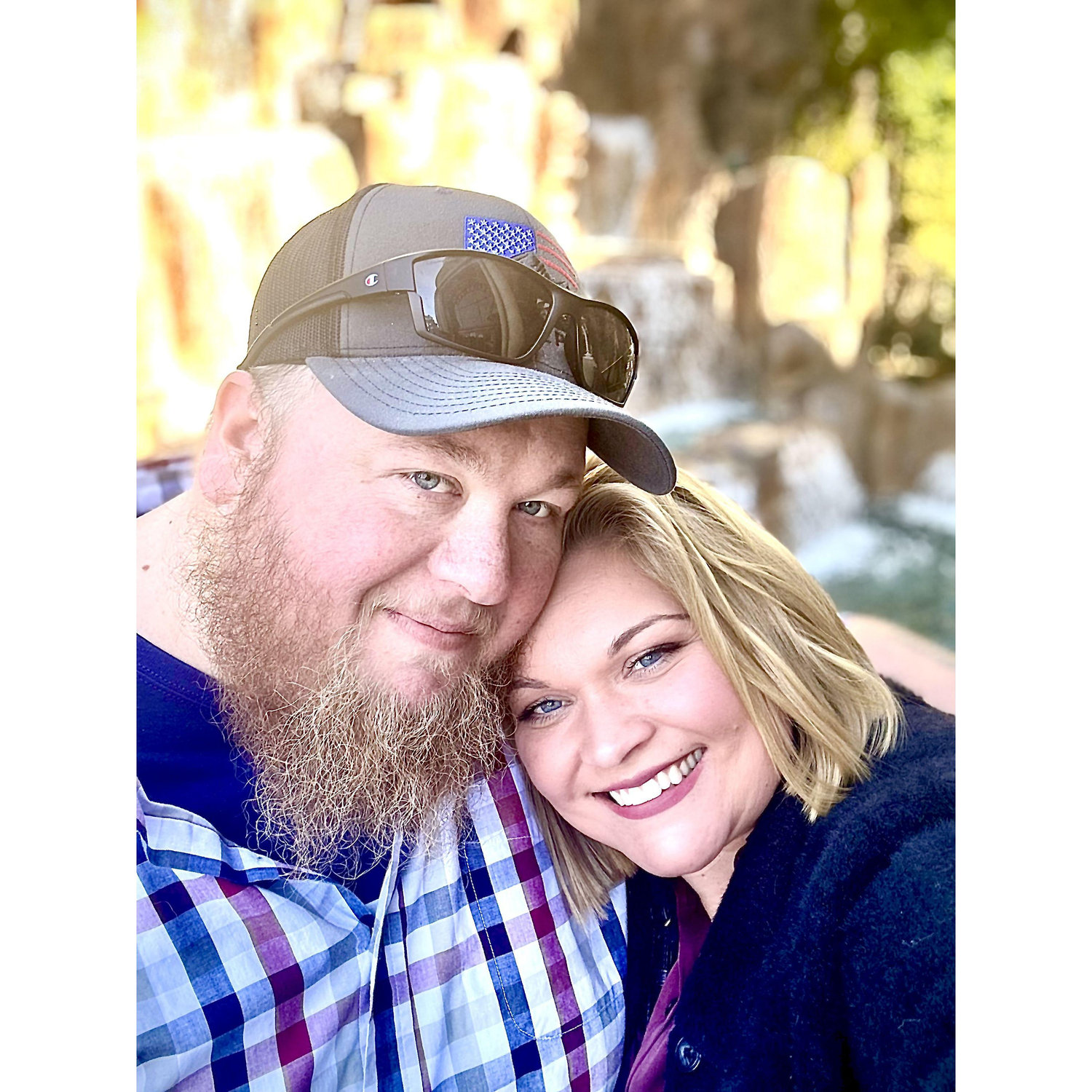 Our first trip together, just the two of us.