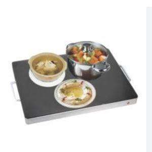 Chefman Electric Warming Tray with Adjustable Temperature Control, Perfect For Buffets, Restaurants, Parties, Events, and Home Dinners, Glass Top Extra Large 21” x 16” Surface Keeps Food Hot – Black