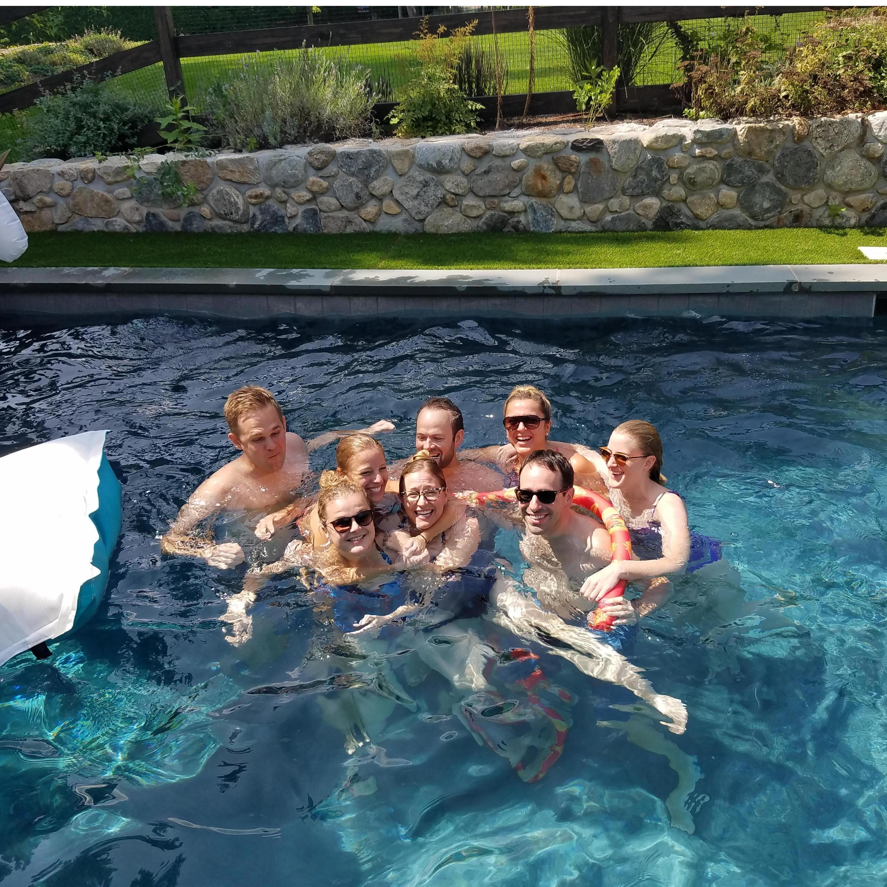 BSR pool parties
