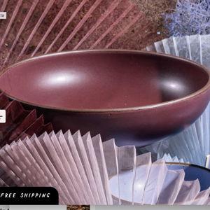 Weeknight Serving Bowl by East Fork - Wine Dark Sea